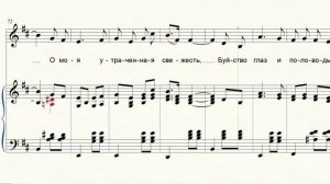 Не жалею, не зову, не плачу для фортепиано