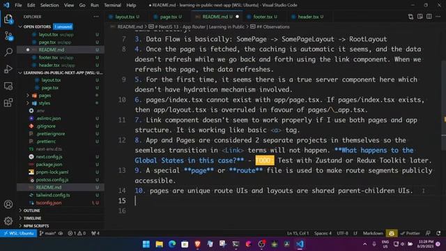 2 | NextJS 13 App Router - Continues| Learning in Public смотреть онлайн