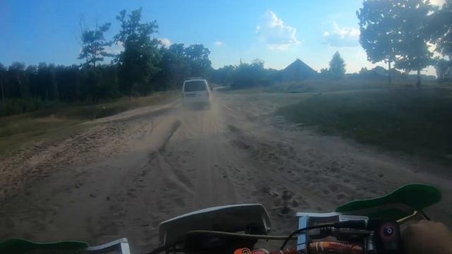 покатушка Kayo K1 Vs Motoland Tt250 лес поля))