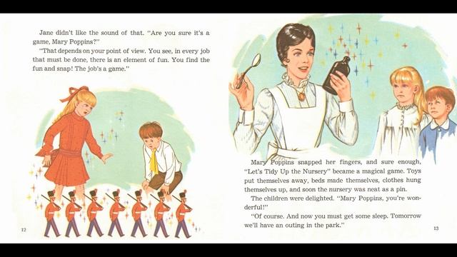 Mary Poppins Walt Disney Read-along (illustrated Book) 1967