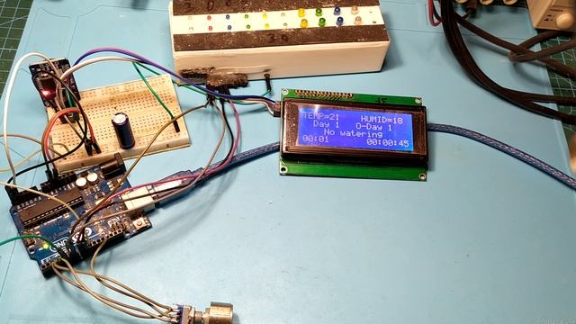 Ардуино автоматический набор воды в бак и полива томатов смотреть онлайн