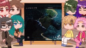 ♡Реакция 13 карт на "Великий из бродячих псов" //2 часть//♡