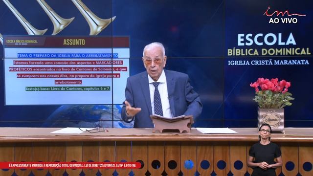05/11/2023 - [PARTICIPAÇÕES 9H30 / EBD 10H] - Igreja Cristã Maranata - Escola Bíblica Dominical