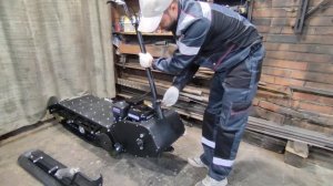 Сборка готового СНЕГОКАТА за 10 минут