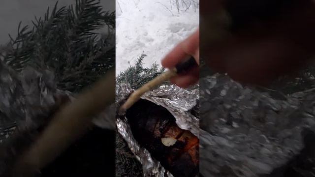 Средилесье: Печеный картофель с луком и морковью. смотреть онлайн