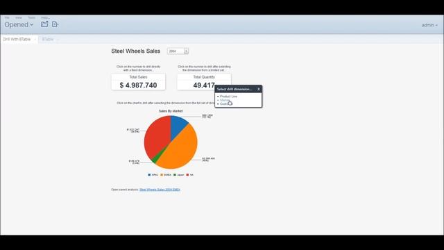 BTable - A Drill Anywhere Component for Pentaho CDE - 12 Drill With BTable смотреть онлайн