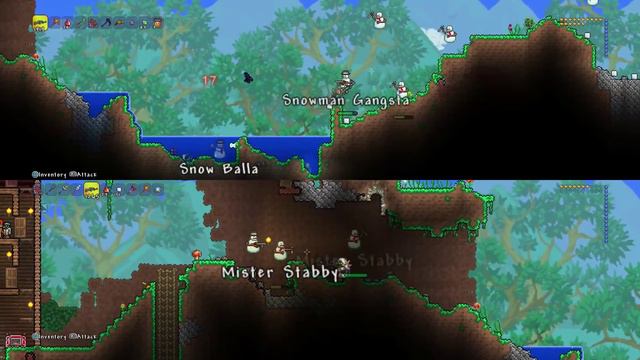 Terraria : PS4 Gameplay Episode 20 - Frost Legion (Get That Snowman Gangsta) смотреть онлайн