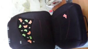 Установка чехлов Шевроле Авео, разборка сборка сидений.