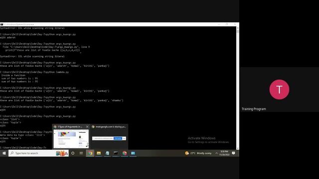 7 Python in Hindi for Beginners| lambda Function | Kwargs and Args смотреть онлайн