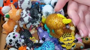 обзор моих амигуруми из бисера ??? #бисероплетение #амигурумиизбисера #diy #бисер #врек