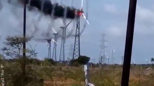 Горит турбина ВЭС? смотреть онлайн