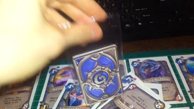 Hearthstone: Heroes of Warcraft - Real Replica cards - Mage Deck смотреть онлайн