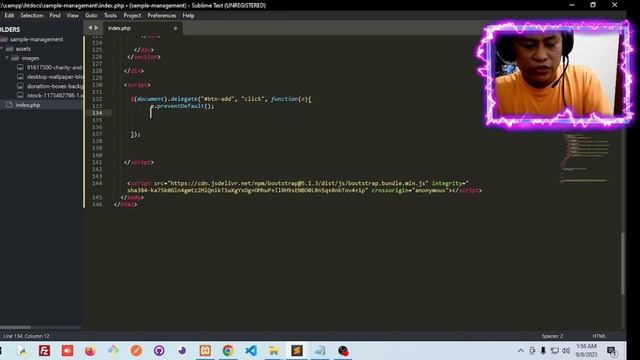 SAMPLE MANAGEMENT USING OOP PDO/PHP WITH AJAX PART 2 смотреть онлайн