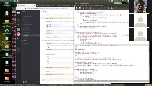 2018-10-20 RChain dan's office hours: bootstrapping rchain network, proof on membership rho-bot смотреть онлайн