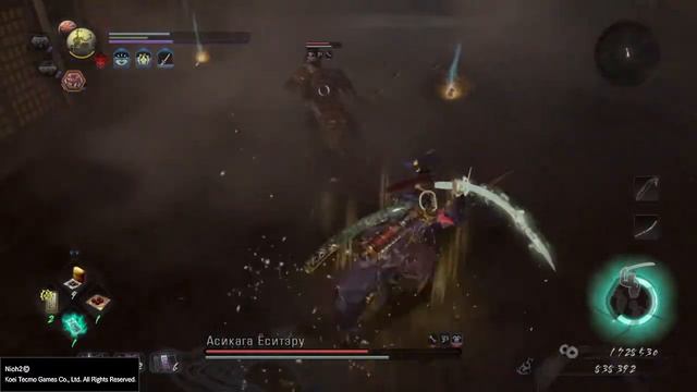 Nioh 2 | Квест «Разрушительные ветра» | Босс-раш + Отличное место для фарма амриты смотреть онлайн