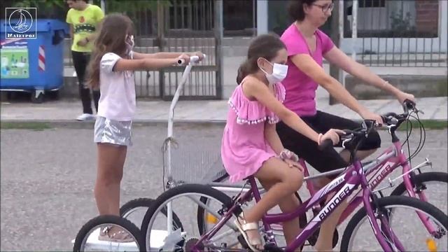 Ένα διπλό Digital Smart ποδήλατο για παιδιά ΑΜεΑ εφεύρεση του Χρήστου Σακαρίκα