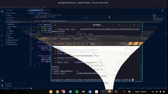 Digital Verification Smart Contract For Chainlink Hackathon 2023 смотреть онлайн