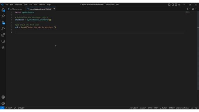 Python URL Shortener Tutorial using Pyshorteners: Boost Your Productivity | #pythonprogramming смотреть онлайн