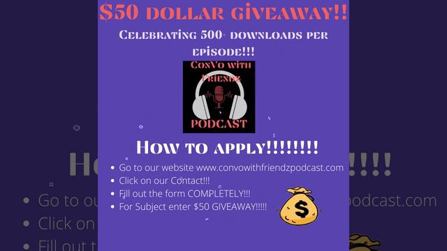 50 Dollar GIVEAWAY!!!!!!! смотреть онлайн