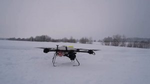 Бензиновый генератор на гибридном квадрокоптере. Работа по шагам.