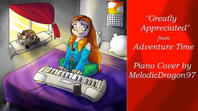 "Greatly Appreciated" - Adventure Time (Piano Cover) смотреть онлайн