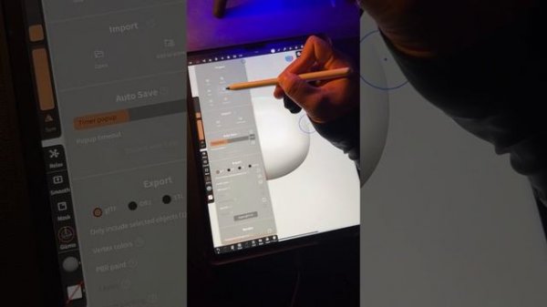 Nomad Sculpt tutorial: How to merge two objects