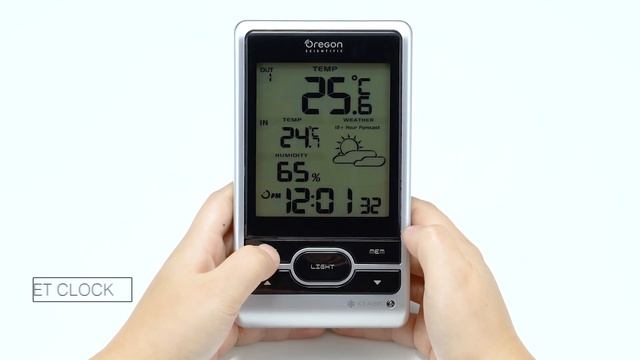 Oregon Scientific | Wireless Weather Station | BAR206X Usage Video смотреть онлайн