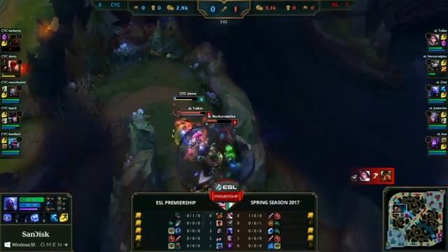exceL vs Cyclone | ESL Premiership Highlights смотреть онлайн