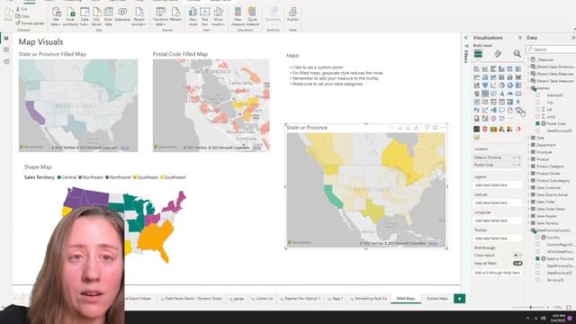 Map Visuals in Power BI & How to Configure смотреть онлайн
