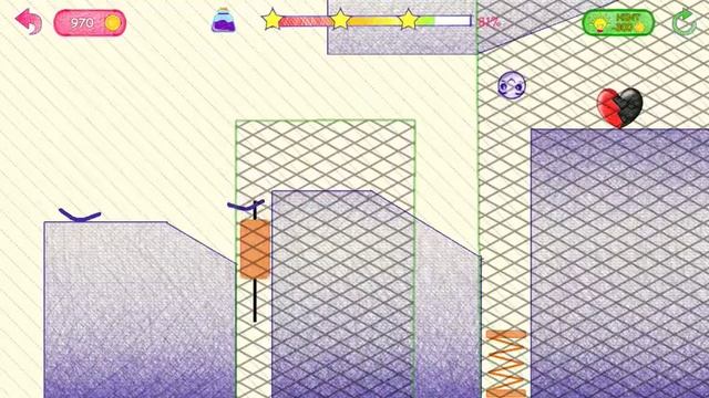 Love Story : Draw Physics Line. Heal Love. Level 66. 3 Stars. смотреть онлайн