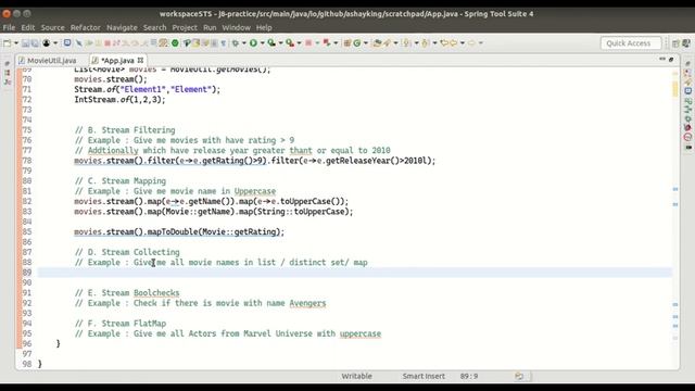 6 Stream API Part2 #Java8 смотреть онлайн