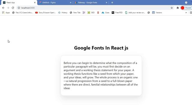 How to Add / Use Google Fonts In React JS | React Js смотреть онлайн