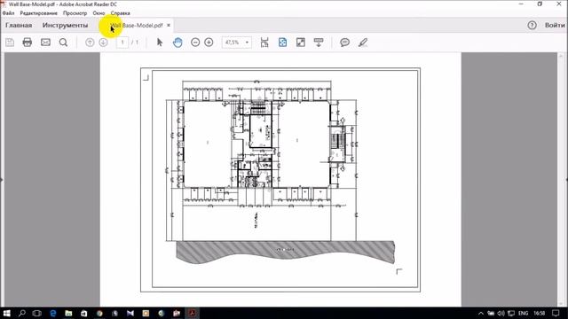 Графическая часть. Переносим лист из CAD систем в PDF формат смотреть онлайн