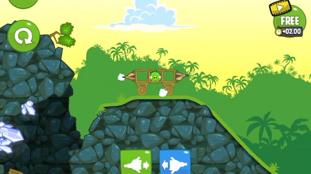 Прохождение игры Bad Piggies HD #1 смотреть онлайн
