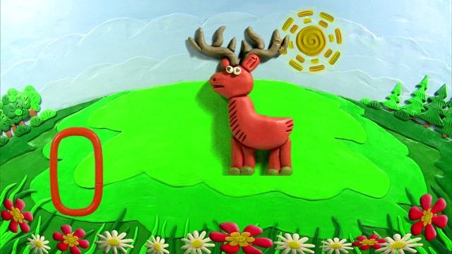 Животные из пластилина - Лепка на картоне для начинающих смотреть онлайн