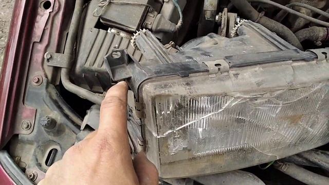 Замена фары Passat b3. смотреть онлайн