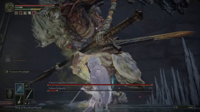 Elden Ring - Valiant Gargoyle Boss Fight смотреть онлайн