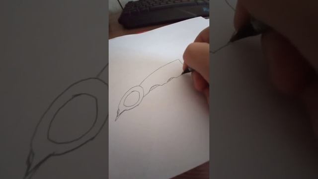 рисуем керамбит смотреть онлайн