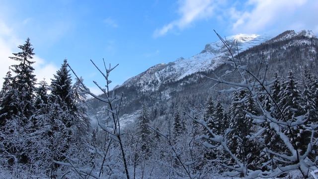 зима стучится в дверь мою прекрасная музыка с видео природы смотреть онлайн