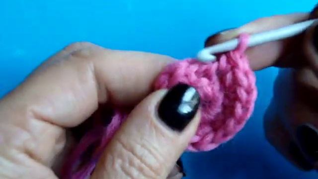 Вязание крючком Урок 214 Треугольник triangle crochet motif смотреть онлайн