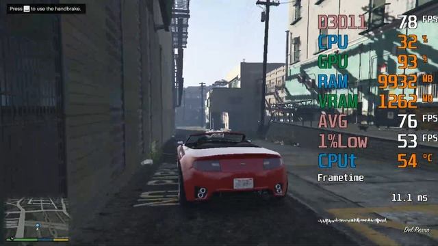 Intel UHD Graphics 750 -- Intel Core i5-11600K -- Grand Theft Auto V GTA V FPS Test смотреть онлайн