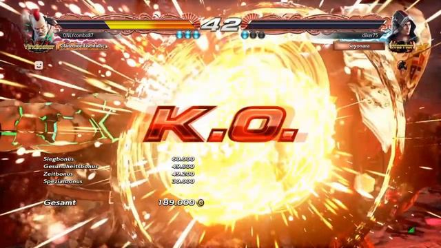 TEKKEN 7 Ranked JACK 7 Promotion to JUGGERNOUT & USURPER (second Account ) ONLYcombo87