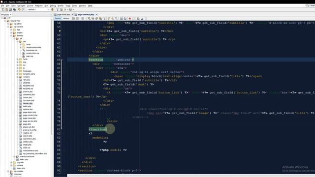 Wordpress tutorial from HTML template to scratch theme options and Custom Post types + ACF Part 8 смотреть онлайн