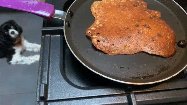 7. Безглютеновые блинчики из гречневой муки с ягодами. Gluten-free Buckwheat Pancakes.