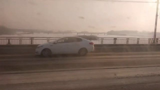 Кузнецкий мост Левый берег Новокузнецк Кузбасс 05 01 2021 смотреть онлайн