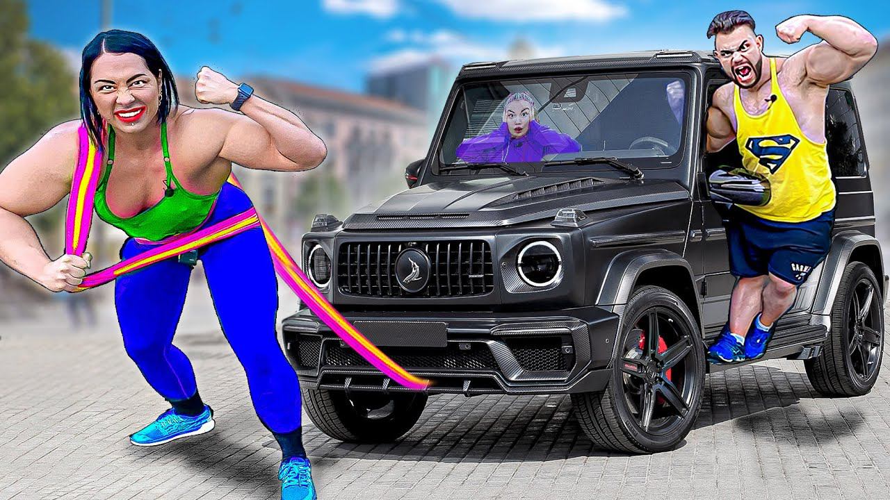 Самая Сильная Женщина В Мире VS Самый Сильный Человек В Мире - Челлендж ! смотреть онлайн