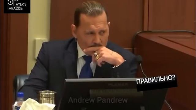 Джонни Депп в суде - Что делать, если Эмбер Хёрд насрала тебе в кровать и отрезала палец? (1из2) смотреть онлайн