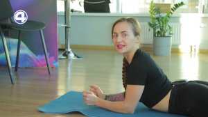 Лучшие упражнение для спины в позе: Лодочка. Алена Раслаускас