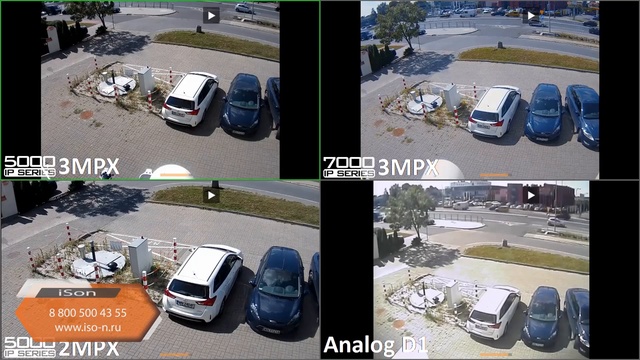 СРАВНЕНИЕ ЗАПИСИ С IP И АНАЛОГОВЫХ КАМЕР ДНЕМ И НОЧЬЮ смотреть онлайн