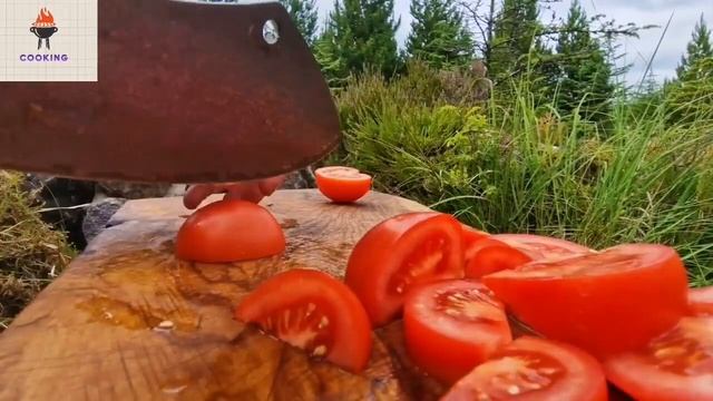 ASMR Приготовление еды на природе! #asmr #cooking #kitchen